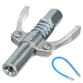 Miniatyrbilde 3 av 5: Smørenippelkobling - Smørenippelspiss, smørefettkoblinger, kraftig hurtigkobling for smørepistol kompatibel med alle smørepistoler 1/8\" NPT-ender A with Hose