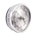 Miniatyrbilde 3 av 5: Trykkmåler Værstasjon Metall Veggmontert Barometer Atmosfærisk Multifunksjonstermometer