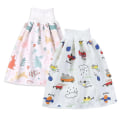 Miniatyrbillede 1 af 5: 2-delt vandtæt ble nederdel, behagelige stofshorts til baby toilettræning, egnet til natbrug style  style4