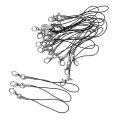 Miniatyrbillede 4 af 5: 10 stk. Lanyard nøglering til USB Flash Drive Strap String Sort Hfmqv
