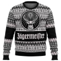 Miniatyrbilde 1 av 3: 2024 Bebetter Jagermeister Ugly Christmas Genser Pullover Herre 3d Sweatshirt Overdeler Høst Og Vinter Klær A 1 4XL