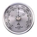 Miniatyrbilde 1 av 5: Trykkmåler Værstasjon Metall Veggmontert Barometer Atmosfærisk Multifunksjonstermometer
