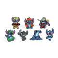 Miniatyrbillede 1 af 5: 7 stk. Cartoon Stitch broche nåle badge pin til rygsække tøj jakker hatte dekoration søde gaver 7Pcs