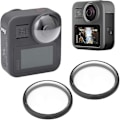 Pikkukuva 4 / 5: 4 pakkausta yhteensopiva Gopro Max -suojalinssin kanssa