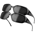 Miniatyrbild 1 av 5: 2-pack glasögon för förbättrad syn, unisex, anti-myopi astigmatism glasögon, synvård korrigering anti-trötthetsglasögon