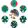 Miniatyrbillede 3 af 5: Kemisk molekylmodel - 259-delt molekylebyggesæt - Organisk og uorganisk atom - Til lærere