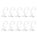 Miniatyrbillede 1 af 3: 10 stk. Ur Display Stativer Klart Ur Opbevaringsholdere Plast Smykkestativer As Shown 3.7X5.6X10CM