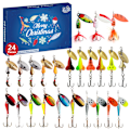 Miniatyrbild 1 av 5: Fiskebete Adventkalender, Fiskeutrustning Adventkalender - Fiskebete Adventkalender | Fiske Julnedräkning Fiskebete Set B