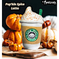 Miniatyrbillede 3 af 5: Kaffehundelegetøj Latte - Efterårs Sjov Hundelegetøj - Plys Piveferie Legetøj Til Mellemstore, Små Og Store - Fødselsdagsgaver - Seje Fyldte Imitationshundelegetøj