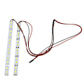 Miniatyrbillede 1 af 5: 24 Leds Chassis Lys Aluminium Led Strip 6v Til 1/10 1/8 Rc Bil Crawler As shown in color