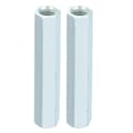 Lång Hex Kopplingsmutter, 2st Kolstål Kopplingsmuttrar M8 X 66 Lång Stångmutter Hex Kopplingsmutter Hexagonal Hylsa Distans Gängad Stång Pinnbult