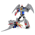 Miniatyrbild 1 av 5: Bpf Dinoking Dinobot G1 Transformation Dinosaurier Action Figur Leksaker Modell Grimlock Slag Slam Snarl Swoop Deformation Bilrobot BPF Swoop no box
