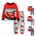 Miniatyrbild 2 av 3: 2 st Barn McQueen Bilar Pyjamas Pyjamas PJs Långärmad Nattkläder C C 130cm