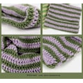 Pikkukuva 3 / 7: Naisten virkatut hatut Kissan beanie Vintage Beanies Naisten kettuhat Grunge-tarvikkeet Löysät beanies naisille