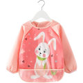 Miniatyrbilde 1 av 4: Vanntett malerkåpe for barn, 2-4 år, malingsforkle, håndverksforkle med lange ermer og lommer, stil 1 SIZE 4