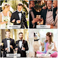 Miniatyrbillede 4 af 5: Slips til mænd, satin tux slips og lommetørklæde, justerbar formel slips til fester, bryllup