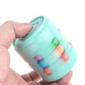 Miniatyrbillede 2 af 2: Roterende magisk bønnekube legetøj Dekompression legetøj Fingerspids Fidget magisk kube Green 1 Pc