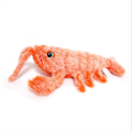 Miniatyrbild 1 av 5: Floppy Lobster Hundleksak, Electric Jumping Räkor Cat Toy Simulation Plysch Hummer Interactive Cat Toy Ty