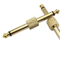 Miniatyrbillede 4 af 5: Mixer Audio Mono Adapter Elguitar Effektor Han til Han Audio Adapter