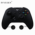 Miniatyrbillede 1 af 5: Til Microsoft Xbox One X S Slim Controller Silikone Skin Case + Analog Thumb Sticks Grip Cap Til X Box One 1 X S Gamepad Black