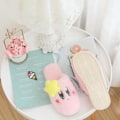 Miniatyrbillede 4 af 5: Nye Kawaii Stjerne Kirby Hjemmesko Søde Indendørs Anime Kirby Plys Sko Vinter Skridsikre Varme Dame Hjemme Bomuld Hjemmesko Piger Gave Size36-38 KIRBY
