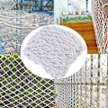 Miniatyrbillede 3 af 5: Sikkerhedsnet til Børn Bygningsreb Mod Fald Net Nylon Net Balkon Vindue Trappe Beskyttelse Sikker Hæk Baby Kat Hund 1.5x6m