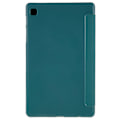 Miniatyrbild 4 av 5: För Samsung Galaxy Tab A7 Lite 8,7-tums inre bikakedesign Anti-fall Anti-scratch Läder Tablet Case Auto Wake/Sleep Cover med Tri-fold Stativ Blackish Green