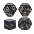 Pikkukuva 1 / 4: 4/6 kpl Aikuispari Rakkaus Noppaa Hohtaa Hauska Noppaa Asema Noppaa Rakkauspeli Lelu 4PCS