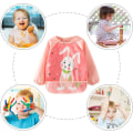 Miniatyrbilde 2 av 4: Vanntett malerkåpe for barn, 2-4 år, malingsforkle, håndverksforkle med lange ermer og lommer, stil 1 SIZE 4
