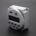 Miniatyrbilde 2 av 5: Ny LCD digital programmerbar strømmåler DC 12V 16A tidsrelébryter