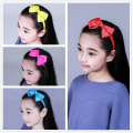 Miniatyrbilde 2 av 5: 6 stk. Jente Boutique Grosgrain Ribbon Hårbånd Med Sløyfer