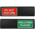 Miniatyrbild 1 av 5: Öppet stängt skylt, öppet skylt sekretess skjutdörr skyltindikator C Black-do not disturb sign