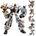 Miniatyrbild 5 av 5: Bpf Dinoking Dinobot G1 Transformation Dinosaurier Action Figur Leksaker Modell Grimlock Slag Slam Snarl Swoop Deformation Bilrobot BPF Swoop no box