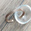 Miniatyrbild 5 av 5: Ren koppar 6 magnetiskt armband spiralmönster justerbara armband för män kvinnor