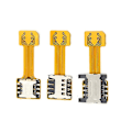 Miniatyrbilde 3 av 5: Hybrid Dual Micro Nano Sim-kort Adapter Konverter Utvidelse SD-spor Android Shytmv A3