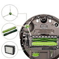 Miniatyrbild 3 av 5: För Irobot Roomba E5 E6 E7 I3 I3+ I4 I6 I6+ I7 I7+ I8 Dammsugare Hy