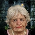 Pikkukuva 3 / 5: Naisen naamio, realistinen pääasu vanhan miehen naamio, Halloween-lateksi naamio, realistinen ihonvärinen naamio, koko pään naamio naamiaisiin, Halloween-juhliin