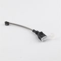 Miniatyrbilde 3 av 5: Bilsensor for bremseklosser foran på bil, bremsesensor for bremseklosser, bremsesensorledning 8V0615437 for A3 As Shown