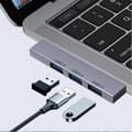 Miniatyrbillede 4 af 5: Laptop Dockingstation Triple Display Type C Adapter til Macbook til Mac Pro/mini og mere