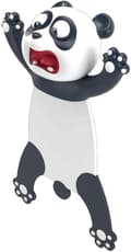 Underbara bokmärken, roliga 3D-tecknade djurläsningsbokmärken för studenter kontorsmaterial-FF- Panda