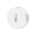Miniatyrbilde 1 av 5: Tuya Smart Home ZigBee Temperatursensor og fuktighetssensor Innendørs termometermonitor Fungerer for Alexa Smart Life White