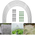 Miniatyrbild 5 av 5: Växthusbågar för nät, växthusbågar växthusram, växthusram växthusbågar, gör-det-själv växthusbåge hus kit, polytunnel stödram för trädgård 18pcs (6 Pieces)