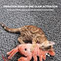Miniatyrbild 3 av 5: Floppy Lobster Hundleksak, Electric Jumping Räkor Cat Toy Simulation Plysch Hummer Interactive Cat Toy Ty