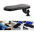 Miniatyrbillede 3 af 5: Computer Armrest Pad, Ergonomisk tastatur håndledsstøtte roterende håndledsstøtte bord (sort