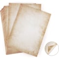 Pikkukuva 1 / 5: 100 Arkia Vanhaa Paperia Kuvioilla, A4, 120 G/m2 Absofine Offset-Painatus
