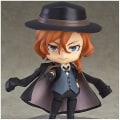 Miniatyrbillede 2 af 3: Bungo Stray Dogs Osamu Dazai Nendoroid Actionfigur med udskifteligt ansigt PVC skrivebordsornament fødselsdag julegave 676