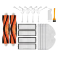Pikkukuva 1 / 5: Robot Vacuum Mop 2C / XMSTJQR2C -robottipölynimurin varaosat ja tarvikkeet, mukaan lukien rullaharja, sivuharja, HEPA-suodatin ja moppiliina As Shown