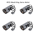 Miniatyrbillede 1 af 5: Moc Power Functions Motorpakke M/l/xl/servo Motor Mould King Forbedret Aa Aaa Batteriboks Tekniske Dele Diy Bil Lastbil Power Up 4 Servo black