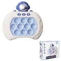 Miniatyrbillede 1 af 5: Pop It Spil Controller Boble Sensorisk Fidget Legetøj Elektronisk Whack Konsol Light Blue  White