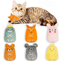 Miniatyrbild 1 av 5: Catnip Leksaker, Inomhus Kattleksaker med Rassel, Plysch Kattleksaker, 6-Pack